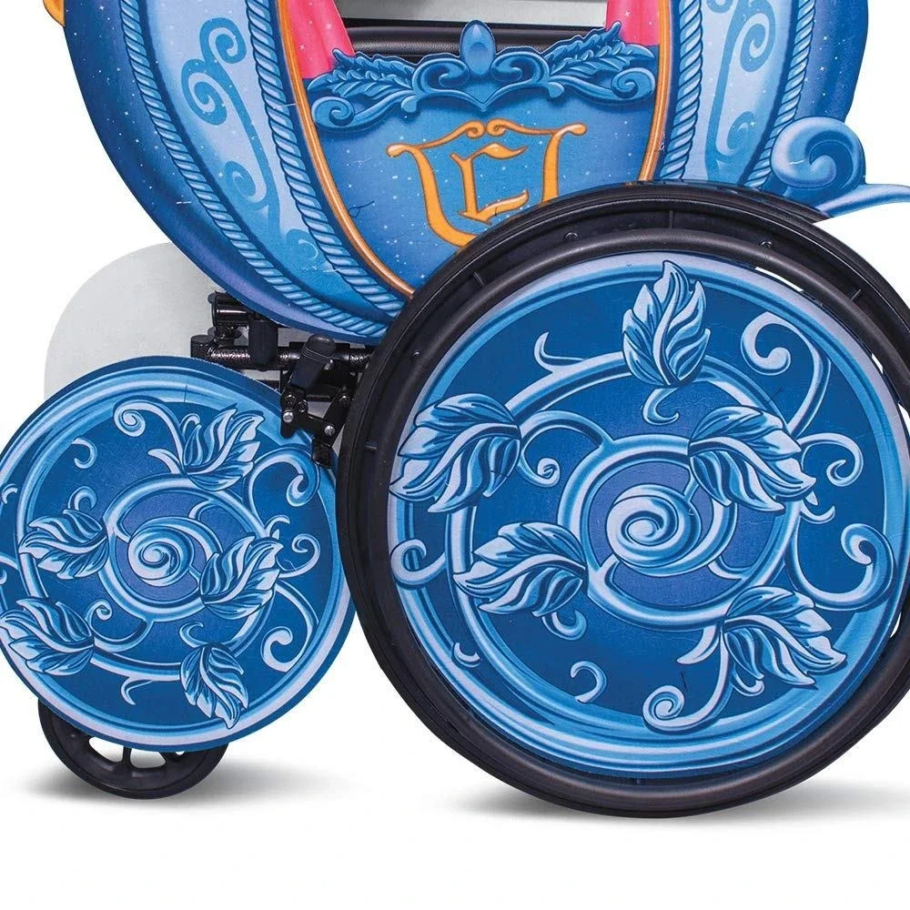 Disney Princess Adaptive Wheelchair Cover for Kids Halloween Costume Wheel Decor